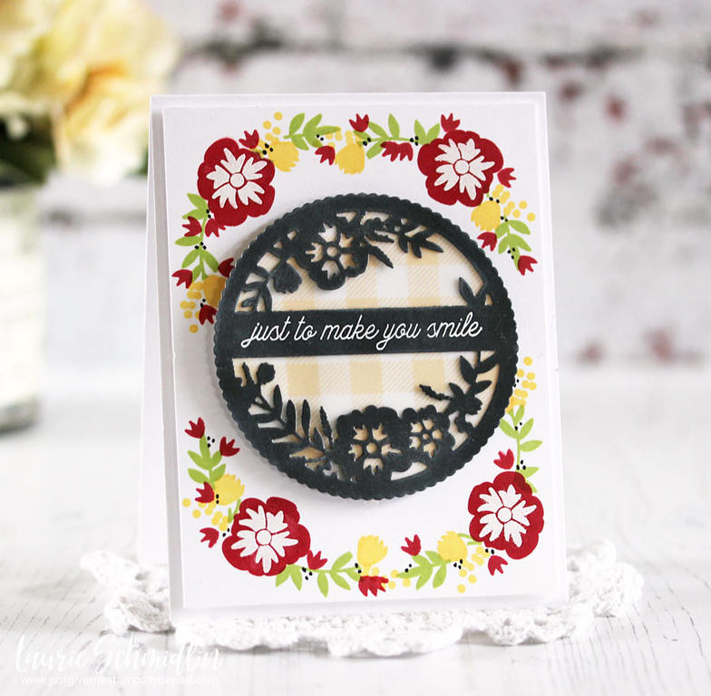 STAMPS: Cutaway Tags: Summer<br />
INK: Pure Poppy, Bright Buttercup, Green Parakeet, Fresh...