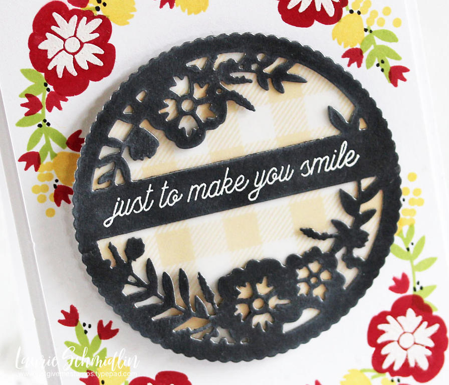 STAMPS: Cutaway Tags: Summer<br />
INK: Pure Poppy, Bright Buttercup, Green Parakeet, Fresh...