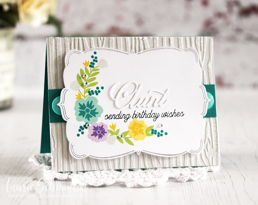 STAMPS: Cutaway Tags: Summer<br />
INK: True Black, Tropical Teal, Aqua Mist, Harvest Gold,...