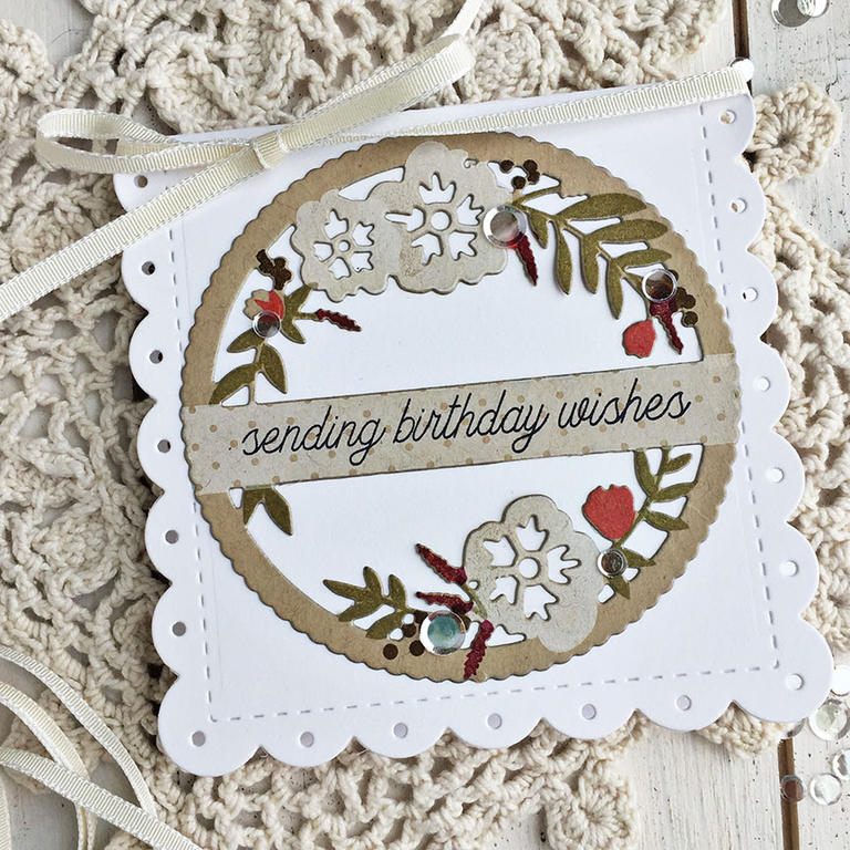 STAMPS: Cutaway Tags: Summer<br />
INK: True Black, Fresh Snow, Prairie Grass, Berry Sorbet,...