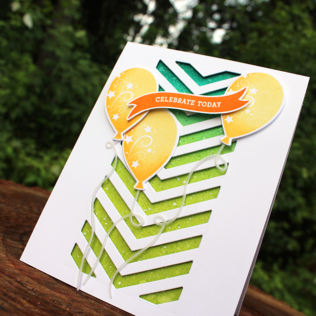 STAMPS: Quoted: The Most, Balloon Bash<br />
CARDSTOCK: Stamperâ€™s Select Vellum, white<br />...
