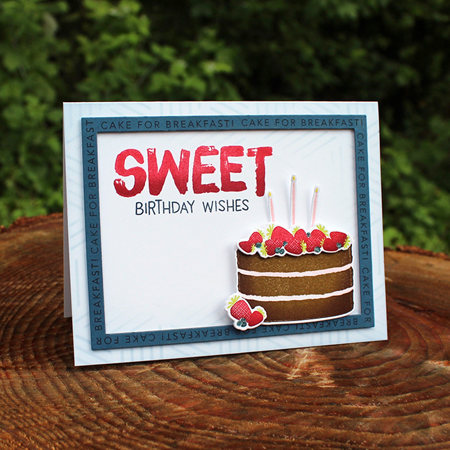 STAMPS: Infinity Frames Sentiments, Fruit Salad Sentiments, Just Desserts<br />
CARDSTOCK:...