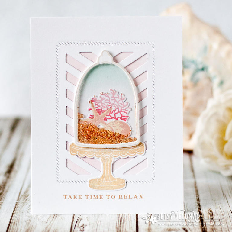 STAMPS:Cloche Quarters, Cloche Quarters: Summer Fillers, Infinity Frames Sentiments INK:Aqua...