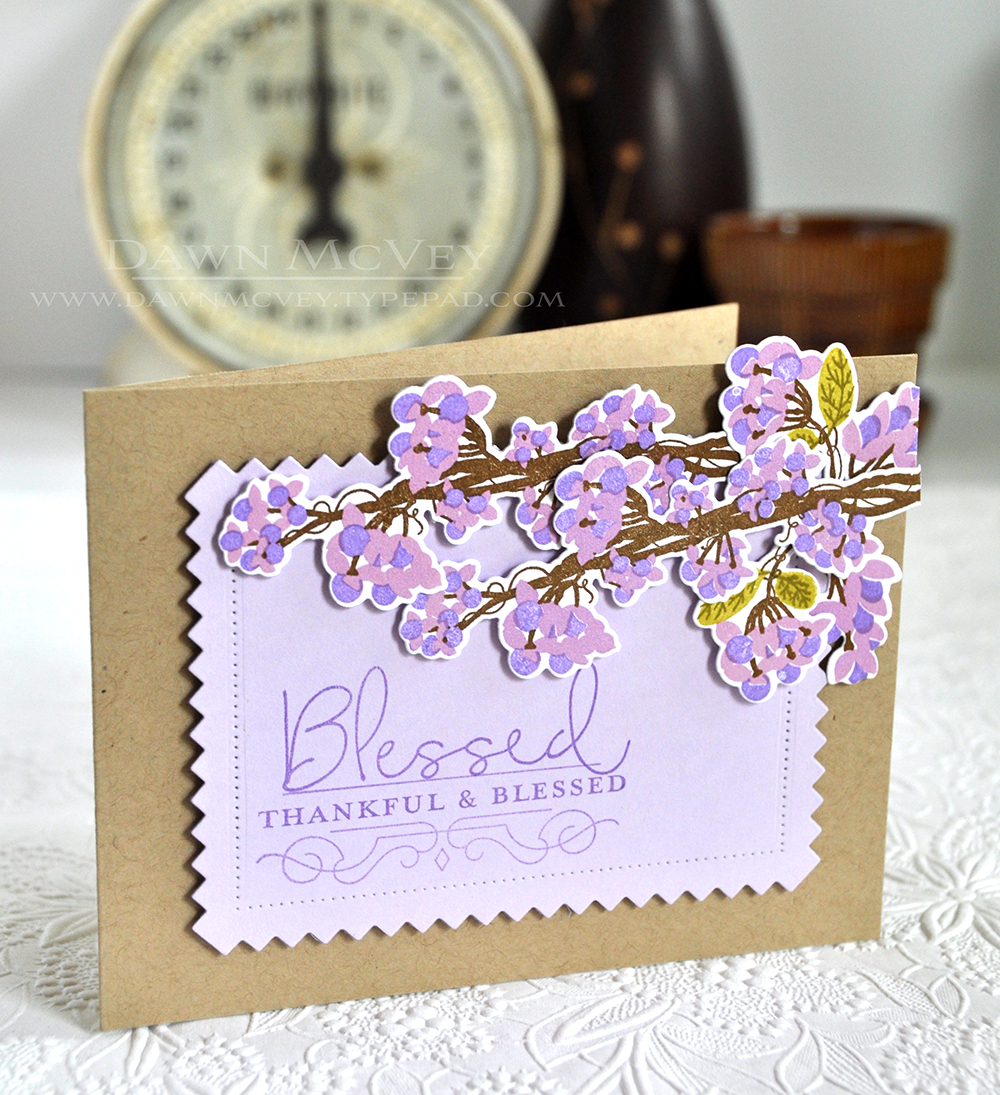 Blessed<br />
STAMPS: Beautiful Berries: Autumn, Keep It Simple: Blessed, Quoted: Right...