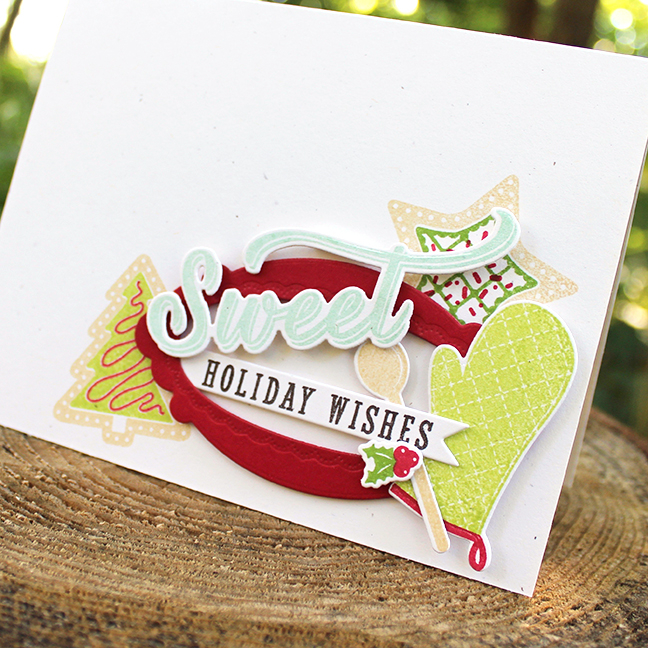 Stamps: Too Hot To Handle, Sweet Holiday Wishes<br />
Cardstock: Pure Poppy, Rustic White<br />...