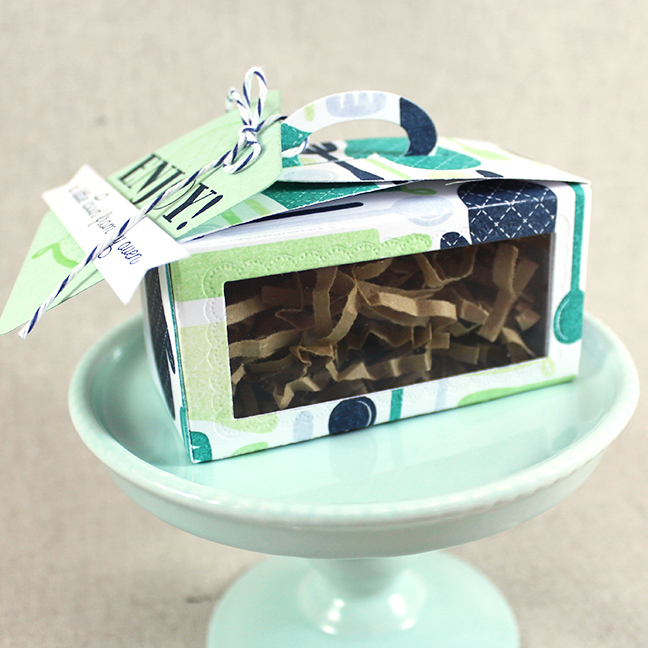 Stamps: Too Hot To Handle<br />
Cardstock: Mint Julep, Clear Cardstock, White<br />
Ink: Dark...