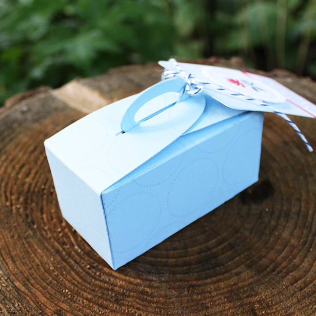 STAMPS: Bite Size Tags<br />
CARDSTOCK: Spring Rain, Clear, White<br />
INK: Pure Poppy, Dark...