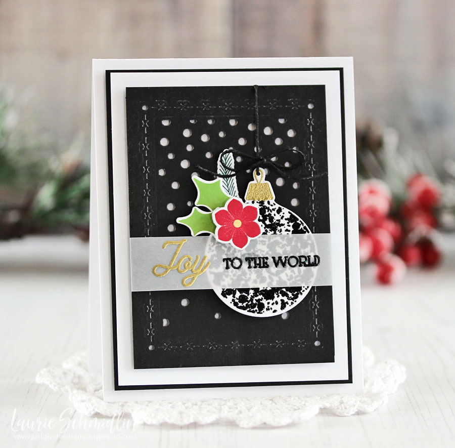 Stamps: Brilliant Baubles<br />
Paper: Stamper's Select White, True Black, Vellum...