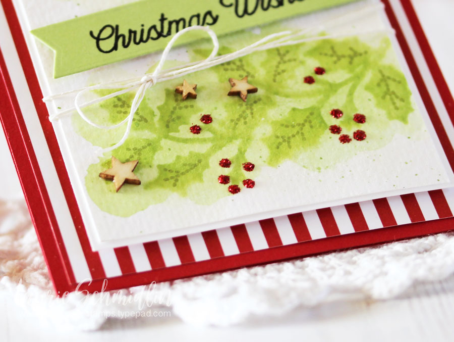 STAMPS: Cutaway Tags: Winter<br />
INK: Green Parakeet, Ripe Avocado, Veramark<br />
PAPER:...