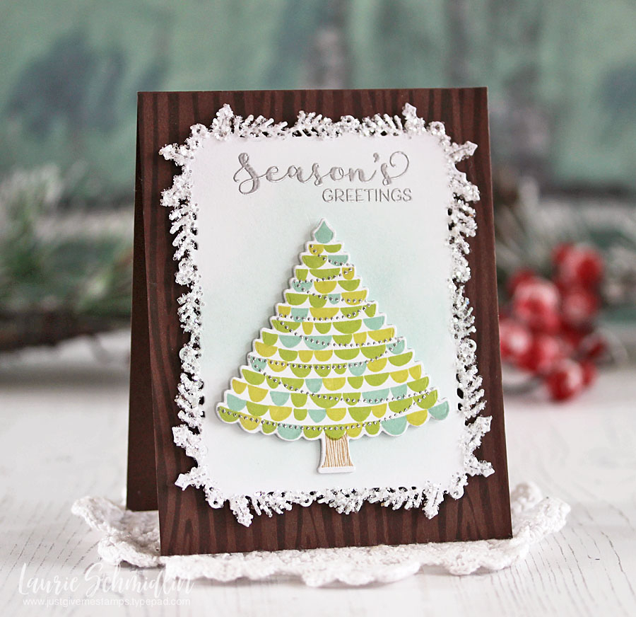 STAMPS: Very Merry<br />
PAPER: Stamper&#039;s Select White, Dark Chocolate<br />
INK: Dark...