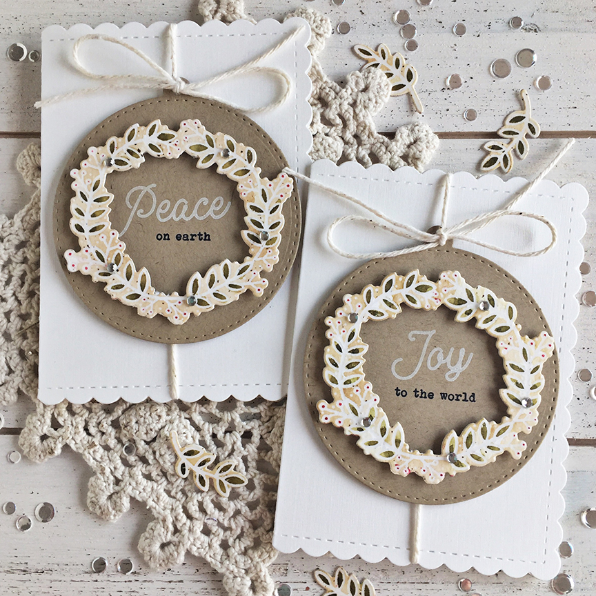 STAMPS: Berry Wreath<br />
<br />
INK: True Black, Fresh Snow, Prairie Grass, Olive Twist, Pure...