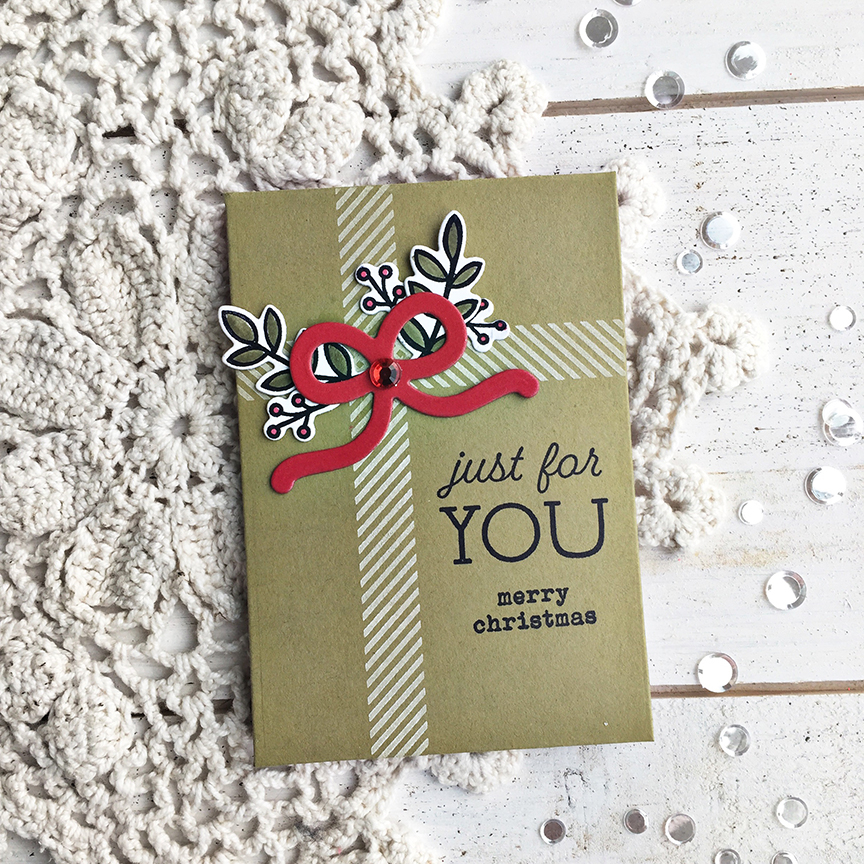 STAMPS: Gift Card Cozy Sentiments, Berry Wreath<br />
<br />
INK: True Black, Fresh Snow, Pure...