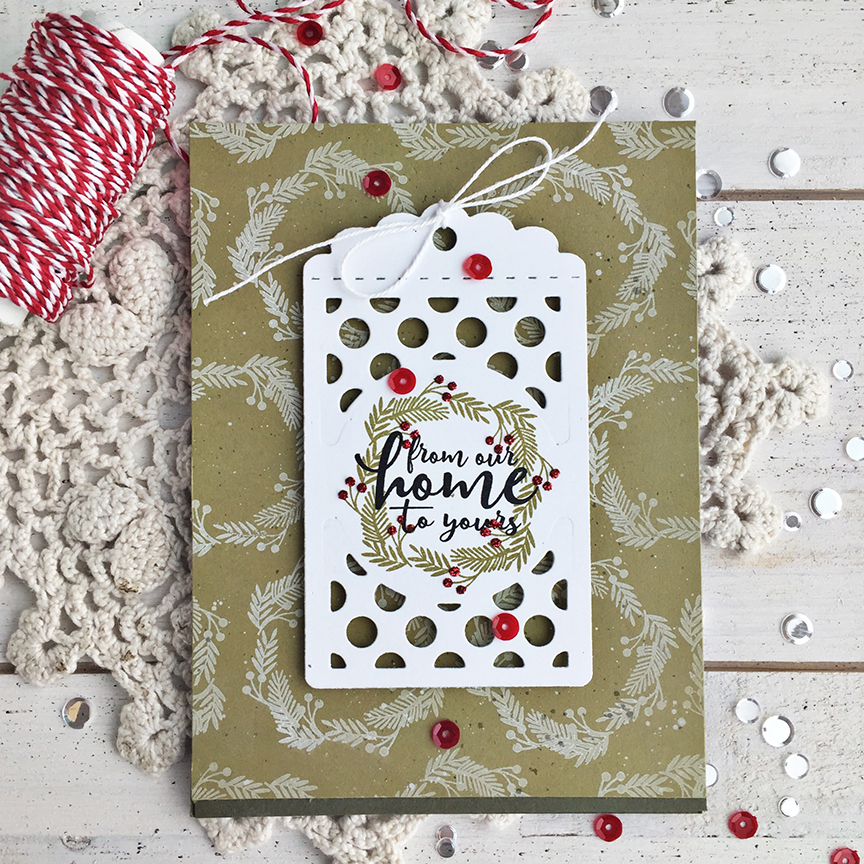 Make it Market Mini Kit: Holiday Tag Along<br />
<br />
INK: True Black, Fresh Snow, Prairie...