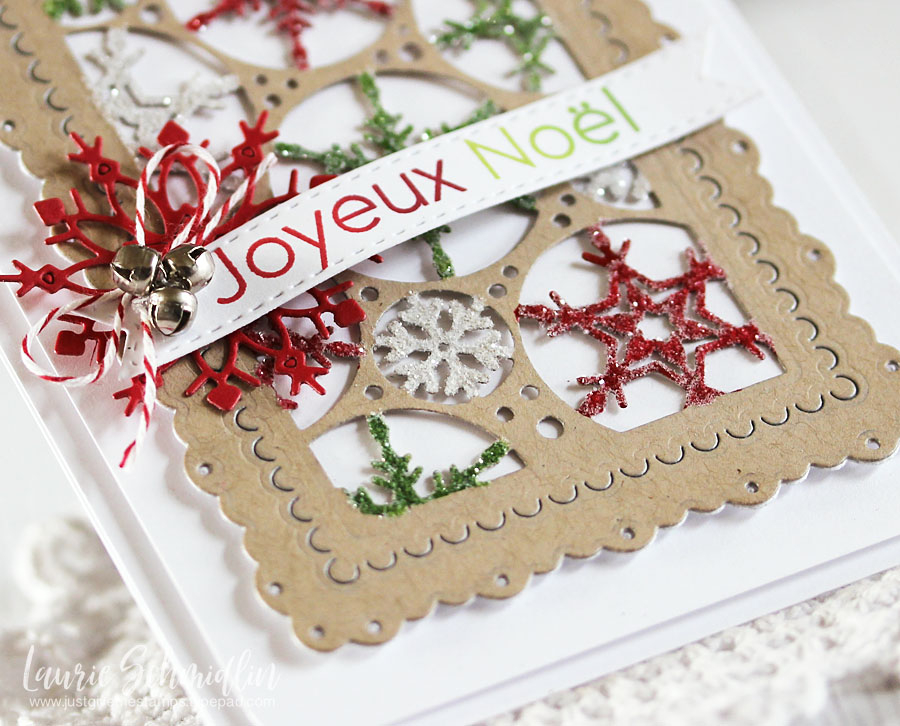 STAMPS:  Keep It Simple: Joyeux Noel<br />
<br />
PAPER:  Stamper&#039;s Select White, Kraft,...