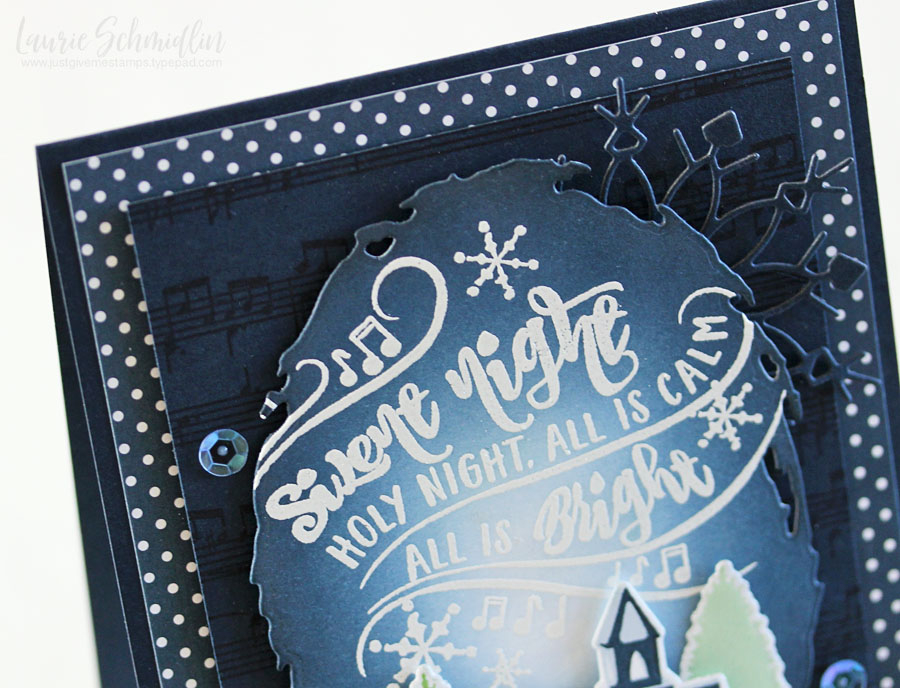 STAMPS:  Cloche Quarters: Winter Fillers, Sing a Song of Christmas, Background Basics: Sheet...
