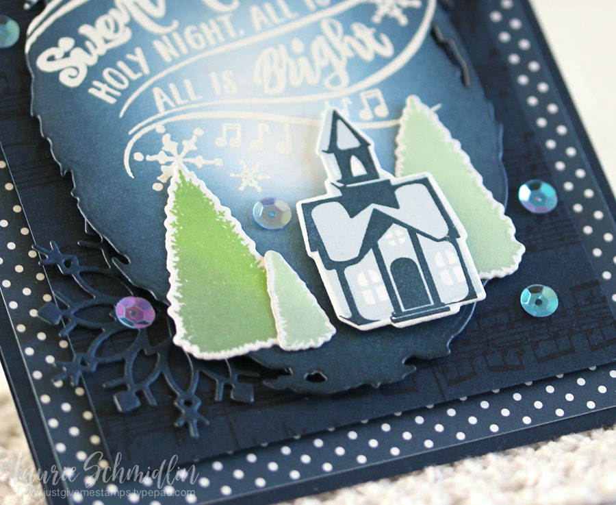 STAMPS:  Cloche Quarters: Winter Fillers, Sing a Song of Christmas, Background Basics: Sheet...