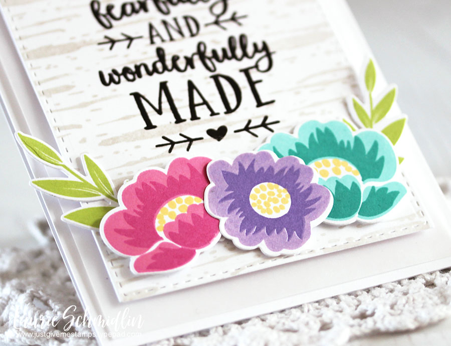 STAMPS: Little Lift Me Ups, Background Basics: Birch, Gran&#039;s Garden<br />
PAPER:...