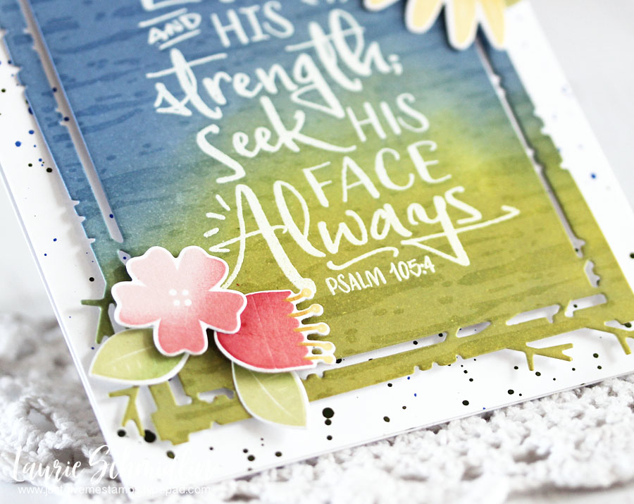 STAMPS: Year of Psalms: November, Flower Power<br />
PAPER: Stamper&#039;s Select White<br />...