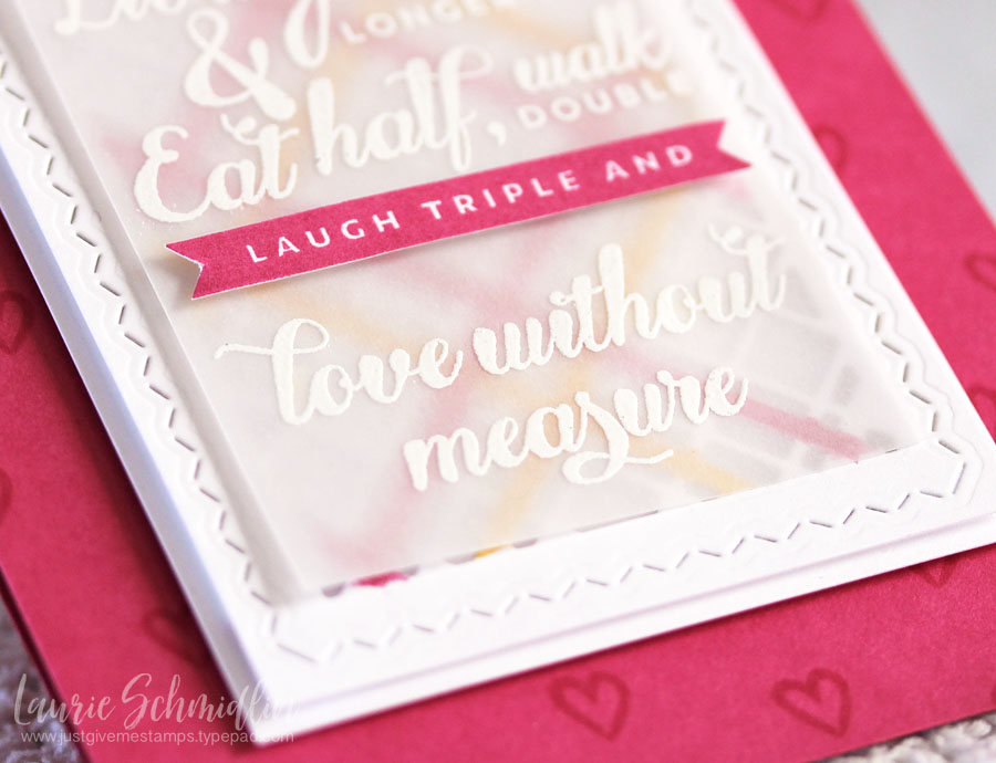 STAMPS: Quoted: Living Longer<br />
PAPER: Stamper&#039;s Select White, Raspberry Fizz,...