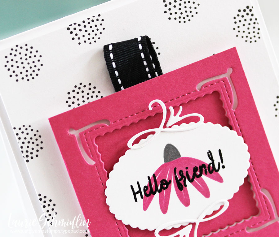 STAMPS: Flower Power<br />
PAPER: Stamper&#039;s Select White, Raspberry Fizz<br />
INK:...