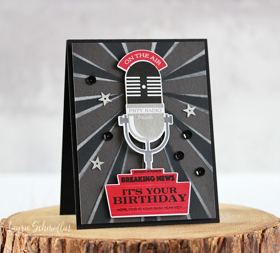 STAMPS: This Just In<br />
PAPER: Smokey Shadow, Stamper&#039;s Select White, True Black<br />...