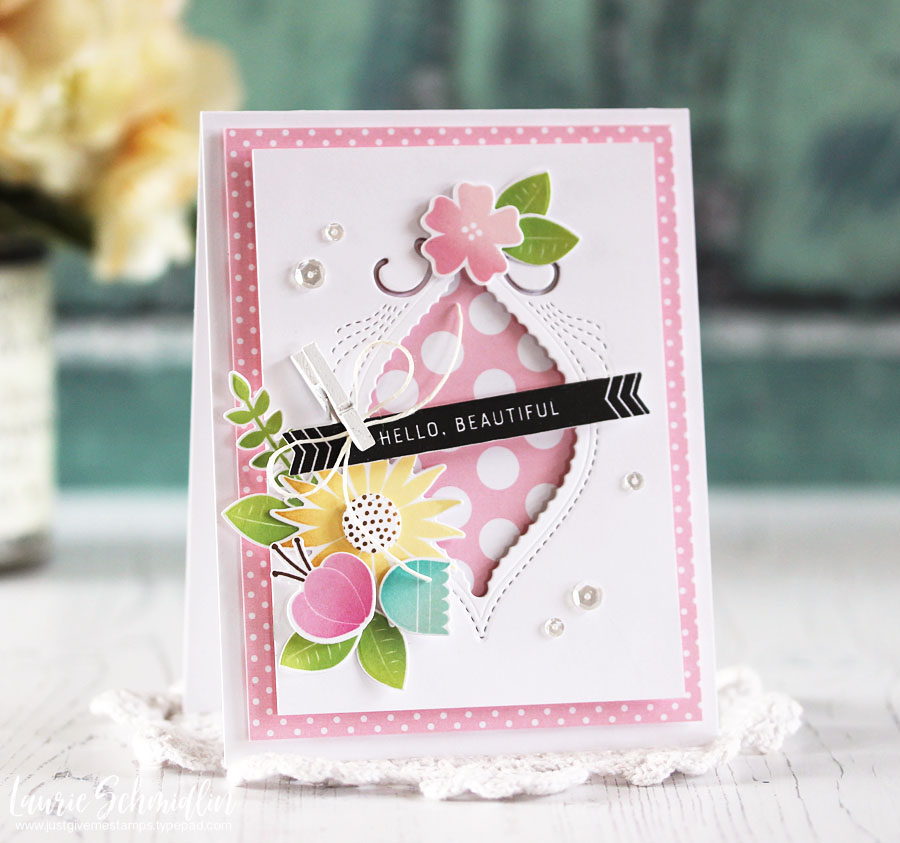 STAMPS: Direct Messages, Flower Power<br />
PAPER: Stamper&#039;s Select White, Bitty Big: Pink...