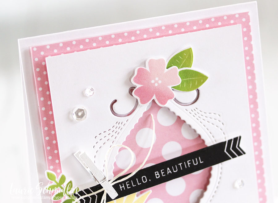STAMPS: Direct Messages, Flower Power<br />
PAPER: Stamper&#039;s Select White, Bitty Big: Pink...