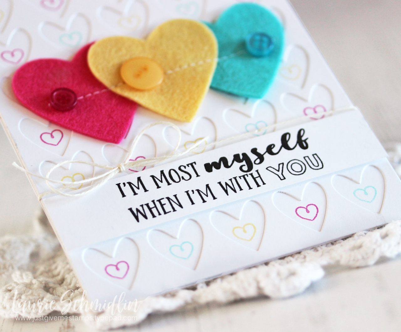 Supplies:<br />
<br />
    STAMPS: Everyday Affection<br />
    INK: True Black, Hawaiian...