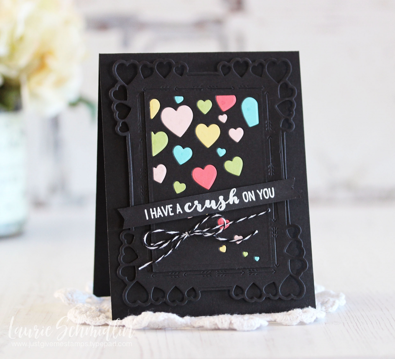 Supplies:<br />
<br />
    STAMPS: Everyday Affection<br />
    INK: Versamark<br />
    PAPER:...