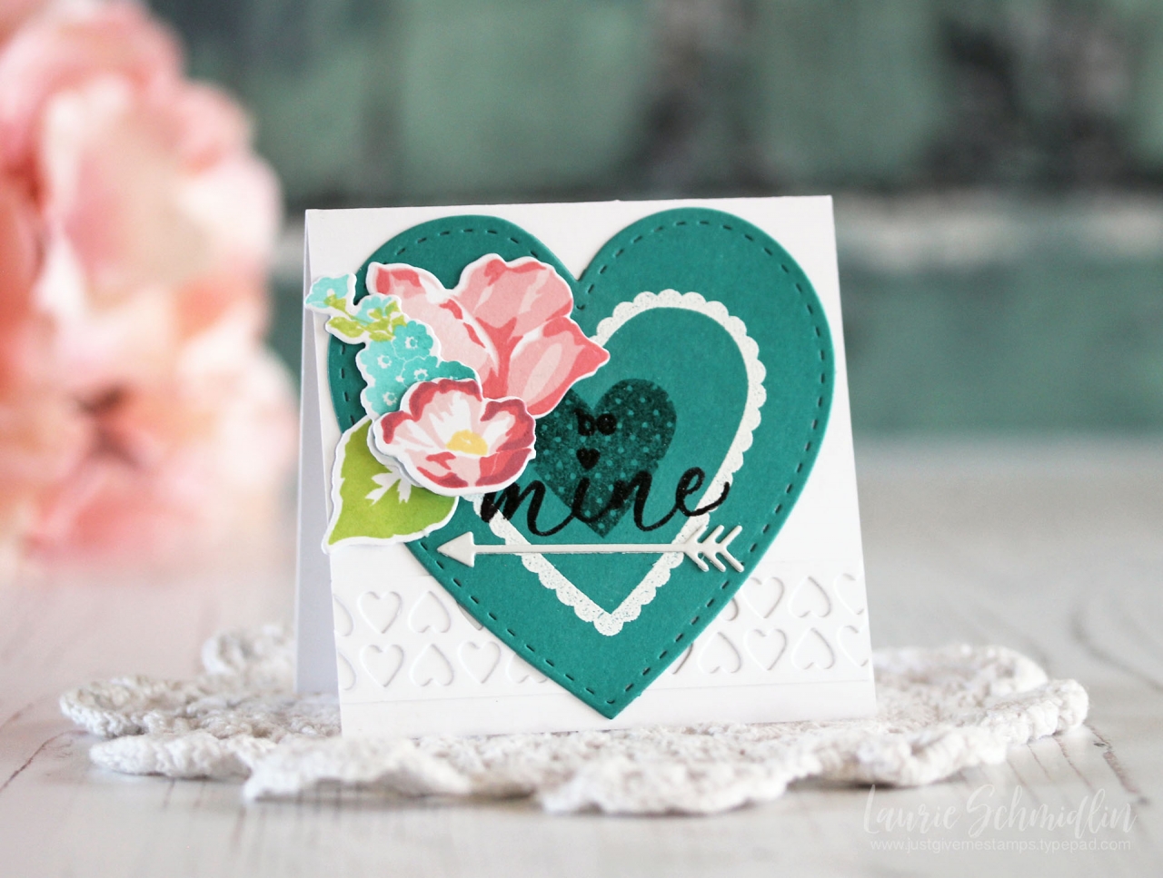 Stamps: You Have My Heart, Farmers Market Florals<br />
<br />
Paper:  Stamper's Select...