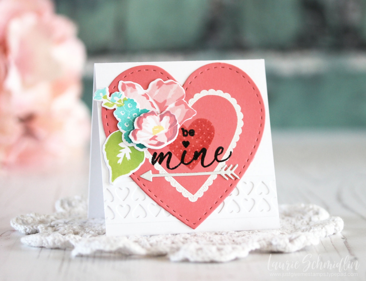 Stamps: You Have My Heart, Farmers Market Florals<br />
<br />
Paper:  Stamper's Select...