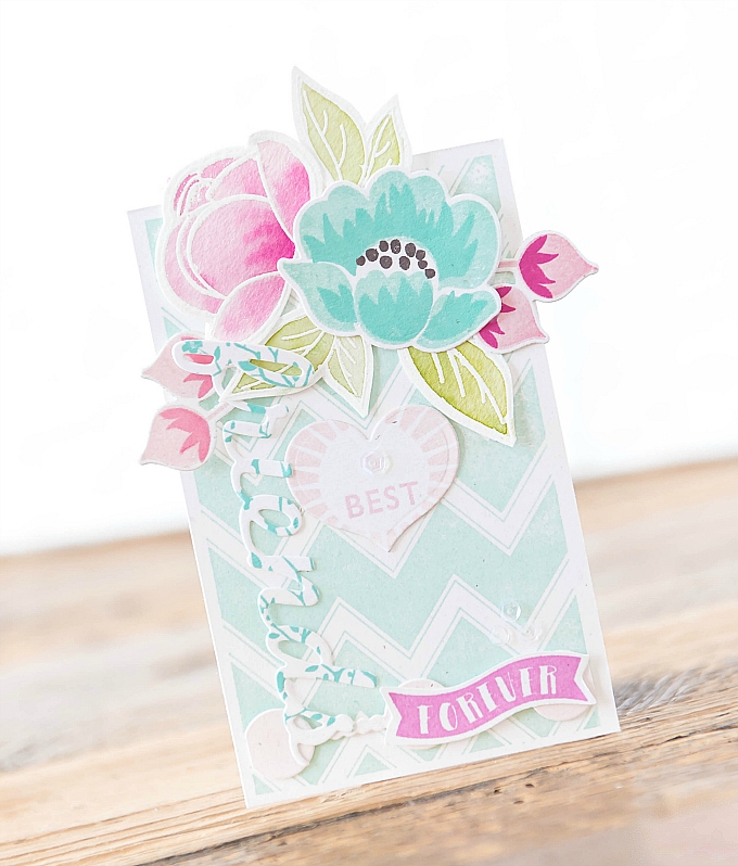 Featuring Peonies on parade and Gran's Garden stamps and dies, as well as Wonderful Words:...