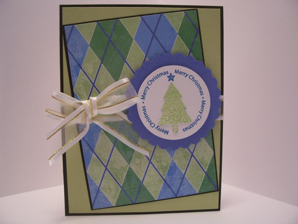 Christmas tags in nontraditional colors