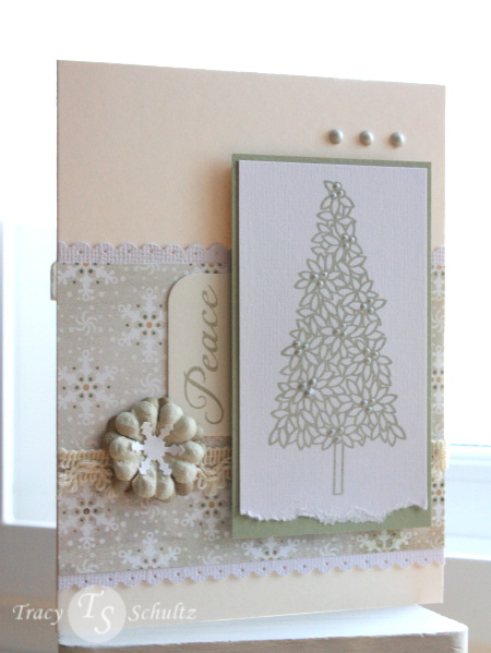 Simple holiday card using the challenge on Our Creative Corner this week. More info on my blog...