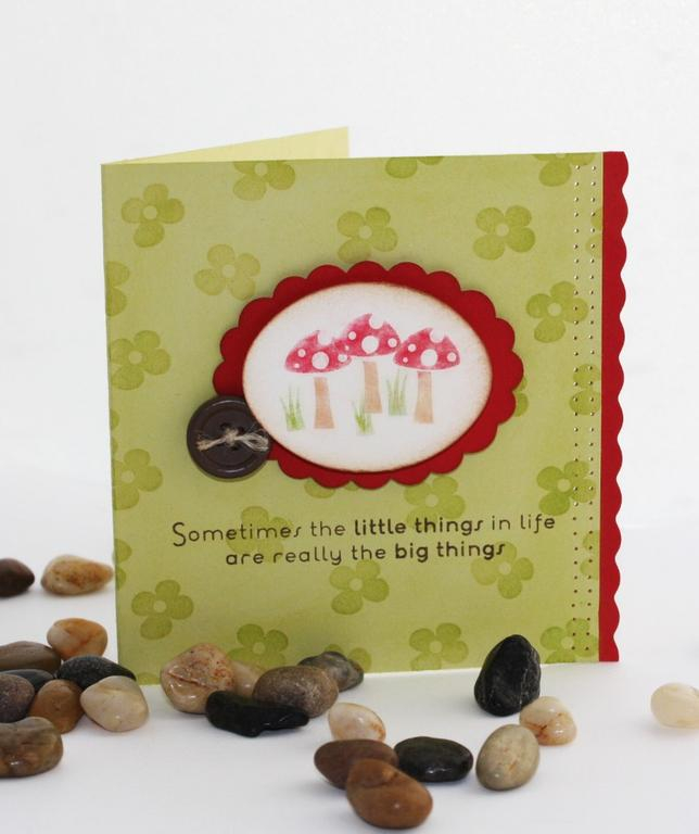 Stamps- Forest Friends<br />
Ink- VersaMark, Dark Chocolate<br />
Paper- Vintage Cremem,...