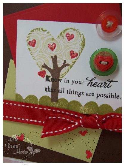 Tree of Love closeup<br />
<br />
Stamps: Heart Prints/sentiments, Father Knows Best<br />...