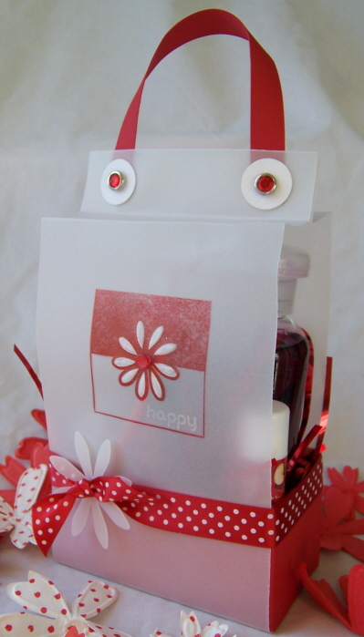 Happiness<br />
This is the same template, except the box base was made into a basket!<br />...