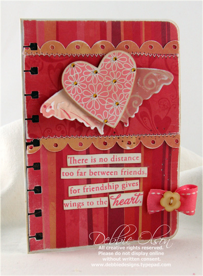 Stamps: Heart Prints and Heart Prints Sentiments<br />
Ink: Berry Sorbet and Antique Linen...