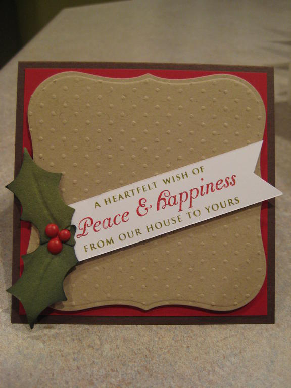 4.25" square card, completely edited the sentiments (I think I merged three?) from Holiday...
