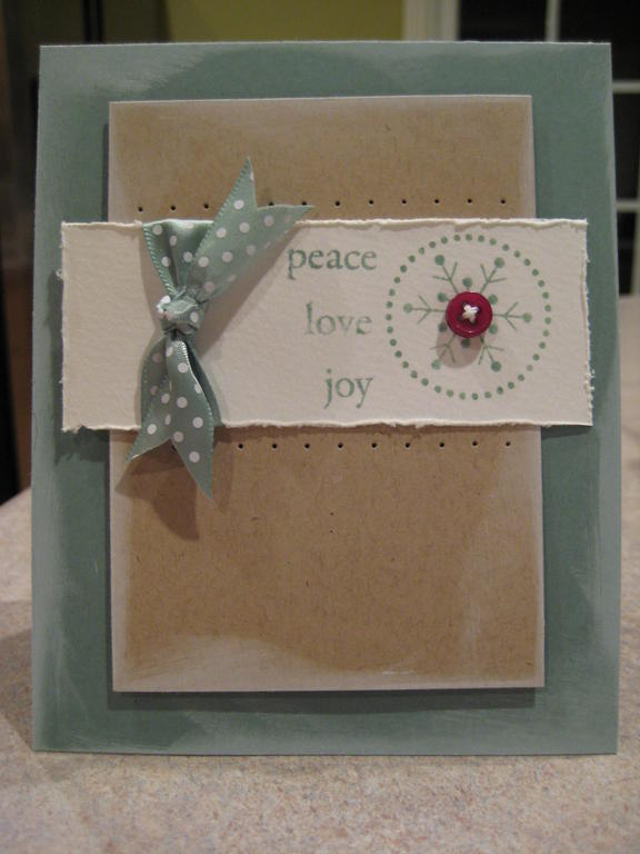 Another combo of sets - monogram B&amp;C, sentiments from Rustic Branches and small snowflake...