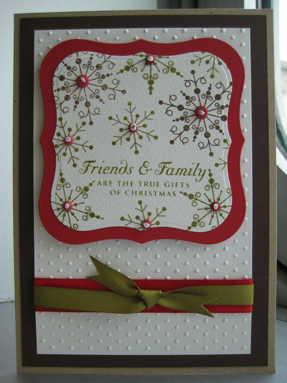 I liked making the sentiment the focal point, instead of just the afterthought inside the card....