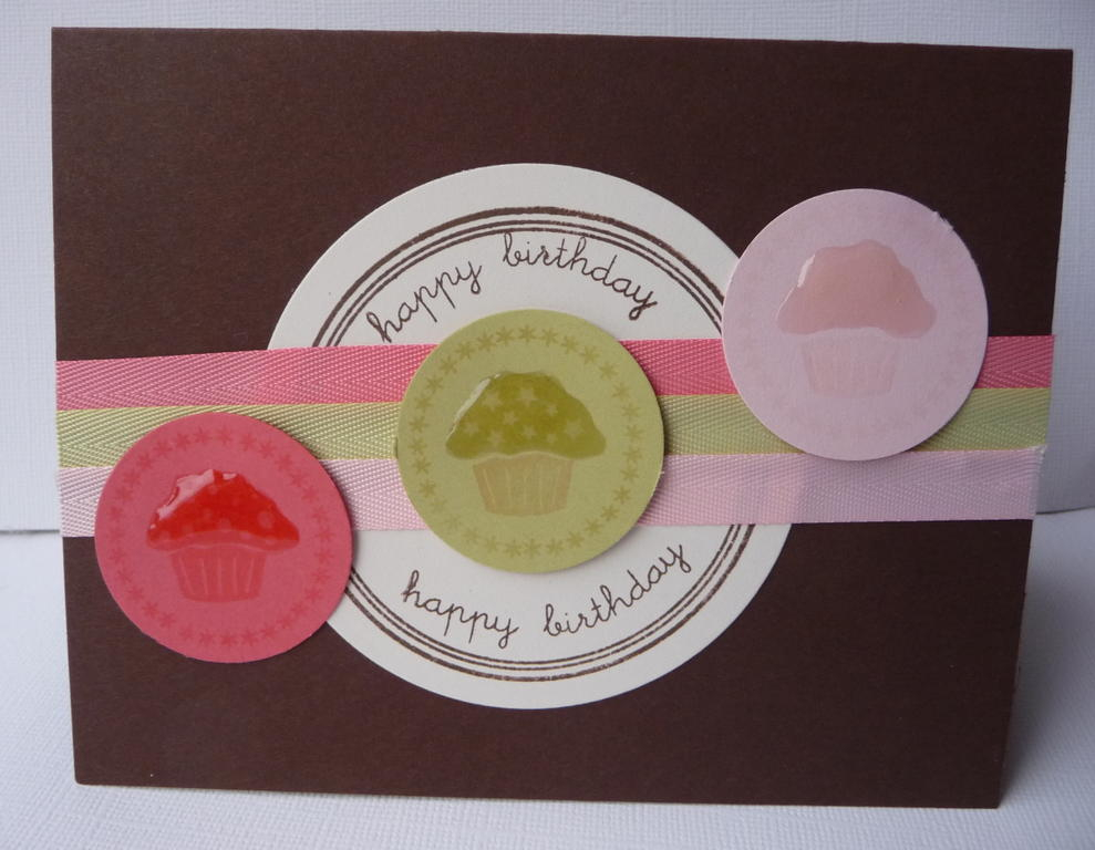 Birthday card featuring It's a Celebration and Borders and Corners Circle.   I also used...