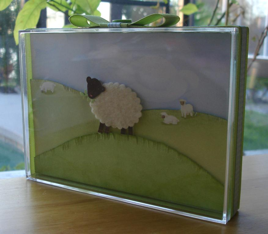 Little Lamb Frame side view