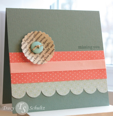Simple card for the CMWC#37 that I&#039;m hosting today: a color challenge. More info on my blog...