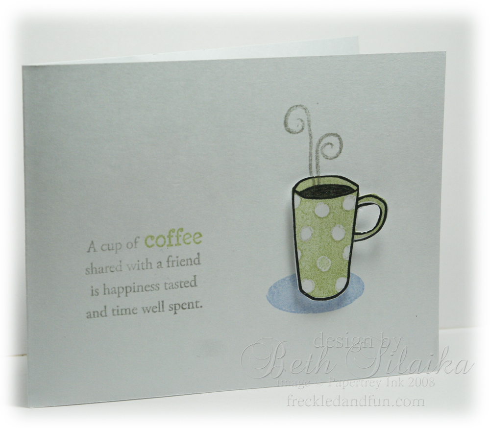 My version of JulieHRR&#039;s card, using PTI stamps