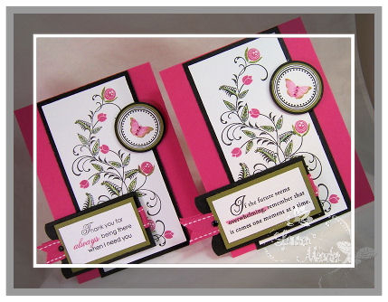 When I create a sympathy card I always include a butterfly.<br />
To me, butterflies are very...