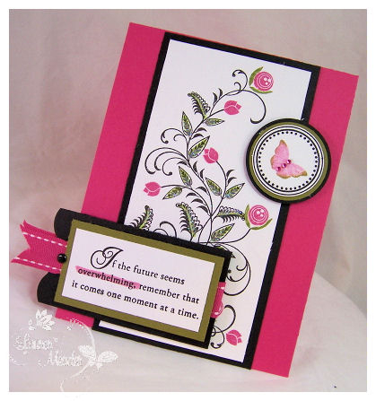 When I create a sympathy card I always include a butterfly.<br />
To me, butterflies are very...