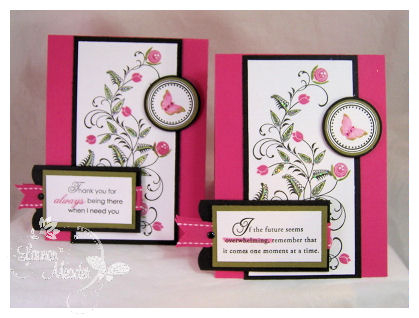 When I create a sympathy card I always include a butterfly.<br />
To me, butterflies are very...