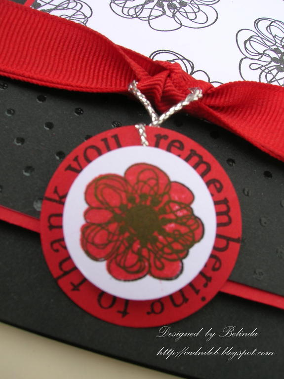 Remembering to Thank You  Closeup- Submission for best use of any previously released Papertrey...