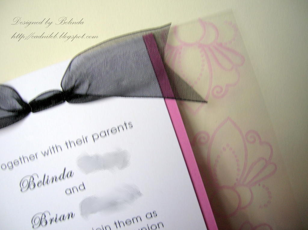 Wedding invite - Submission for Previous Set